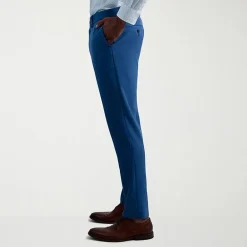 Haggar Cool Right Performance Flex Mens Comfort Waistband Slim Fit Flat Front Pant