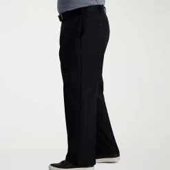 Haggar Cool Right Performance Flex Mens Classic Fit Big and Tall Flat Front Pant