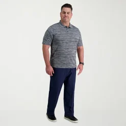 Haggar Cool Right Performance Flex Mens Classic Fit Big and Tall Flat Front Pant