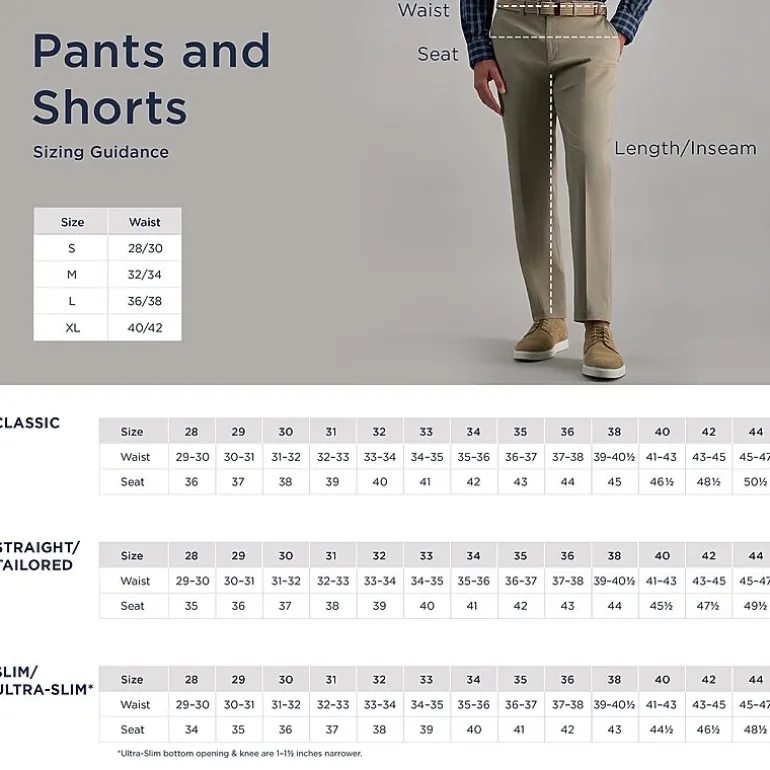 Haggar Cotton Canvas Mens Straight Fit Flat Front Pant