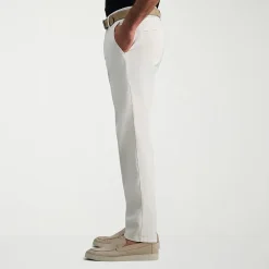 Haggar Cotton Canvas Mens Straight Fit Flat Front Pant