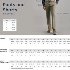 Haggar Cotton Canvas Mens Straight Fit Flat Front Pant