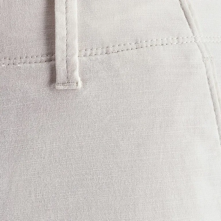 Haggar Cotton Canvas Mens Straight Fit Flat Front Pant