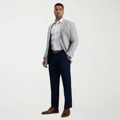 Haggar Iron Free Premium Khaki Mens Classic Fit Pleated Pant