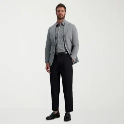 Haggar Iron Free Premium Khaki Mens Classic Fit Pleated Pant