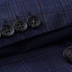 Haggar J.M. Haggar Mens Classic Fit Plaid Big and Tall Suit Jacket