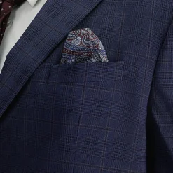 Haggar J.M. Haggar Mens Classic Fit Plaid Big and Tall Suit Jacket