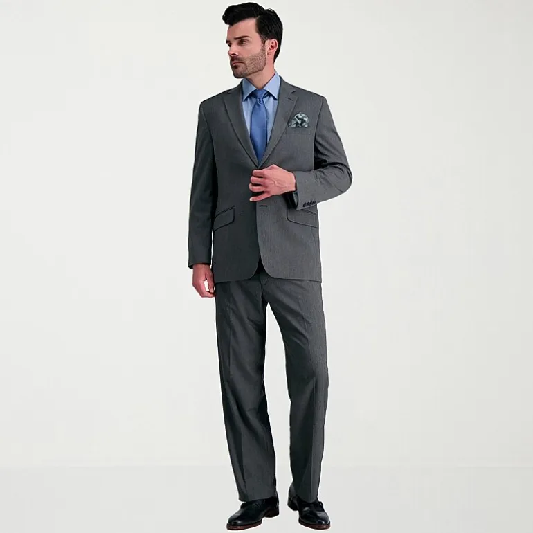Haggar JMH Diamond Mens Stretch Fabric Classic Fit Suit Separates