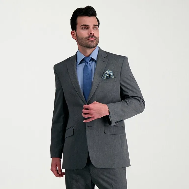 Haggar JMH Diamond Mens Stretch Fabric Classic Fit Suit Separates