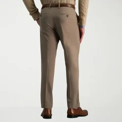 Haggar JMH Flannel Mens Straight Fit Dress Flat Front Pant