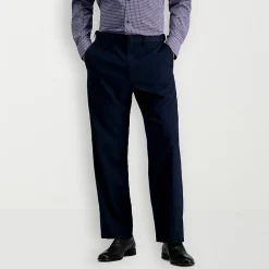 Haggar JMH Herringbone Mens Stretch Fabric Classic Fit Flat Front Suit Separates