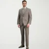 Haggar JMH Mens Classic Fit Striped Suit Separates