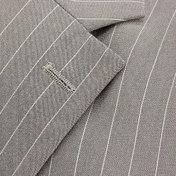 Haggar JMH Mens Classic Fit Striped Suit Separates