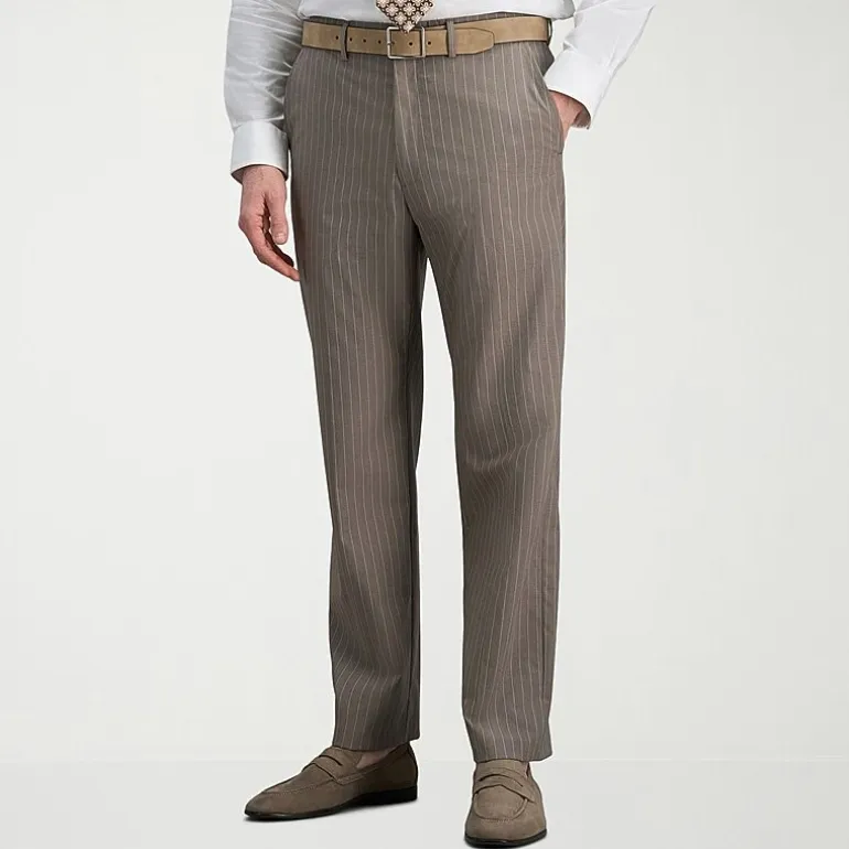 Haggar JMH Mens Classic Fit Striped Suit Separates