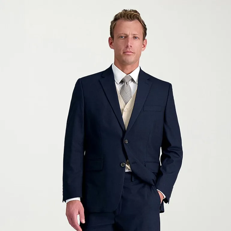 Haggar JMH Premium Mens Stretch Fabric Classic Fit Suit Jacket