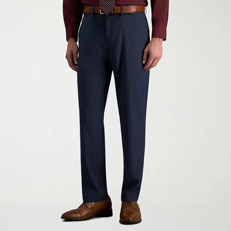 Haggar JMH Premium Stretch Mens Slim Fit Dress Flat Front Pant