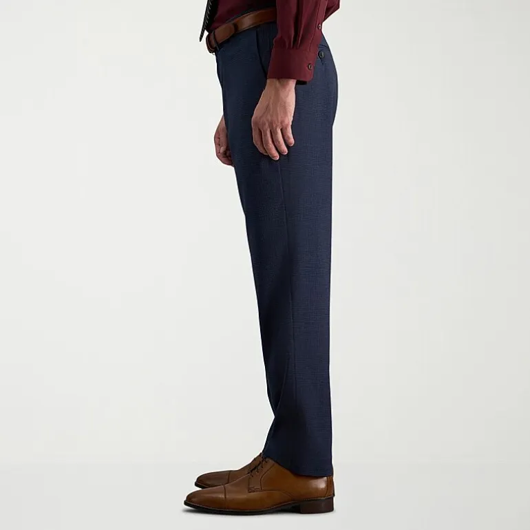 Haggar JMH Premium Stretch Mens Slim Fit Dress Flat Front Pant