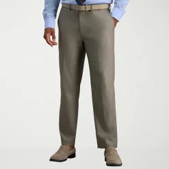 Haggar JMH Premium Stretch Mens Slim Fit Dress Flat Front Pant