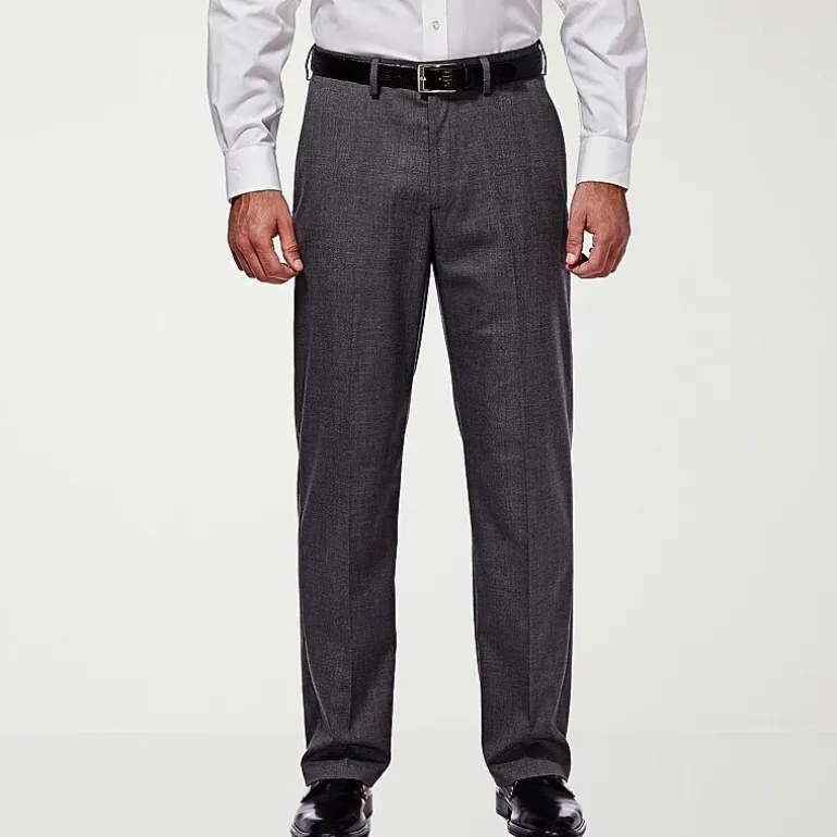 Haggar JMH Premium Stretch Mens Classic Fit Flat Front Suit Pant