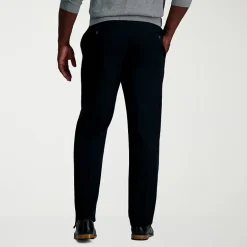 Haggar JMH Sharkskin Mens Classic Fit Big and Tall Dress Flat Front Pant