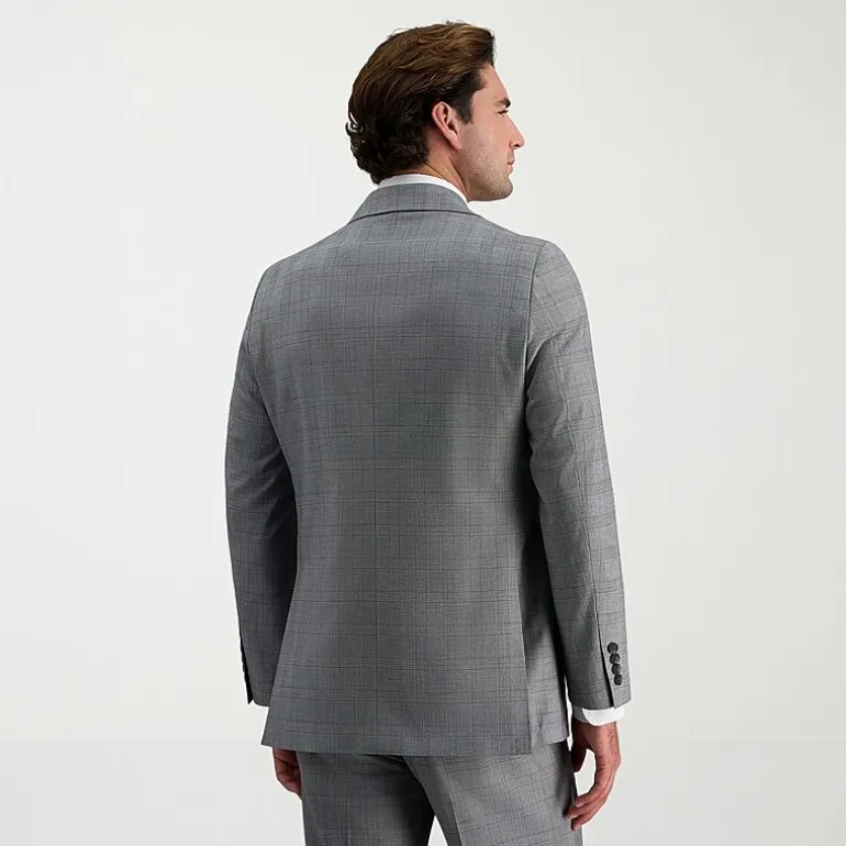 Haggar JMH Tailored Mens Plaid Suit Separates
