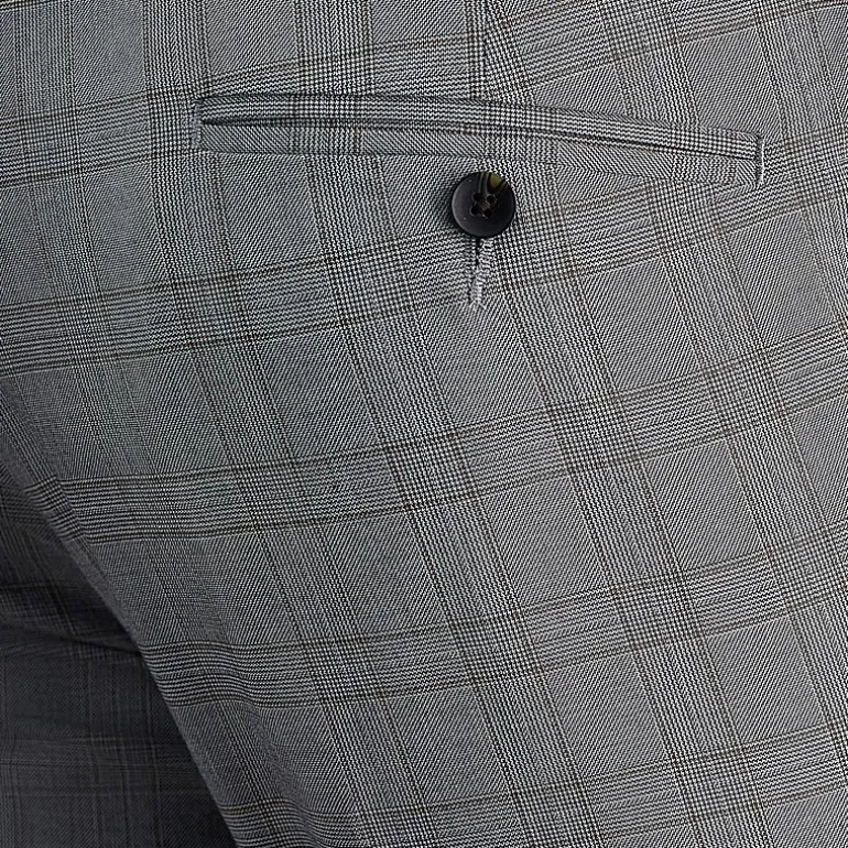 Haggar JMH Tailored Mens Plaid Suit Separates