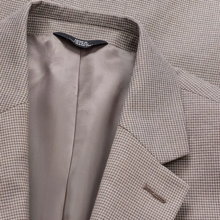 Haggar JMH Tailored Mini Dobby Mens Stretch Fabric Modern Fit Sport Coat