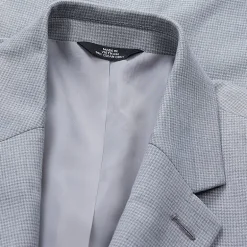 Haggar JMH Tailored Mini Dobby Mens Stretch Fabric Modern Fit Sport Coat