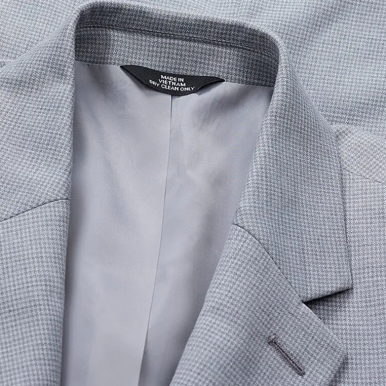 Haggar JMH Tailored Mini Dobby Mens Stretch Fabric Modern Fit Sport Coat