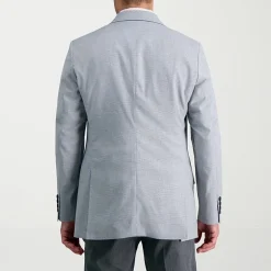 Haggar JMH Tailored Mini Dobby Mens Stretch Fabric Modern Fit Sport Coat