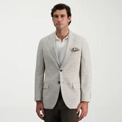 Haggar JMH Tailored Prince Of Wales Mens Plaid Modern Fit Sport Coat