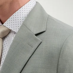 Haggar JMH Tailored Prince Of Wales Mens Plaid Modern Fit Sport Coat