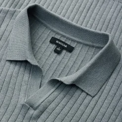 Haggar Johnny Collar Big and Tall Mens Short Sleeve Polo Sweater