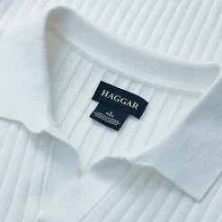 Haggar Johnny Collar Big and Tall Mens Short Sleeve Polo Sweater
