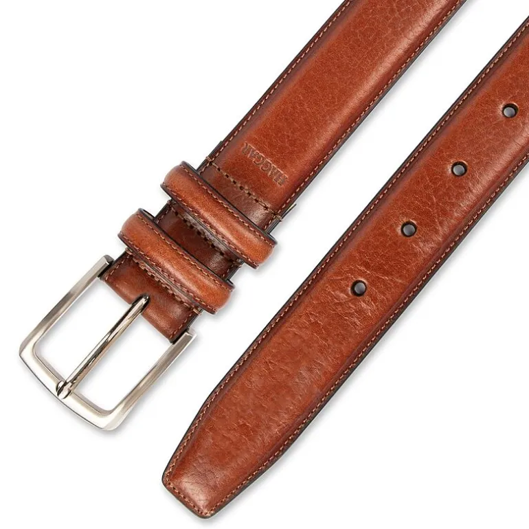 Haggar Leather 32mm Dress Mens Belt