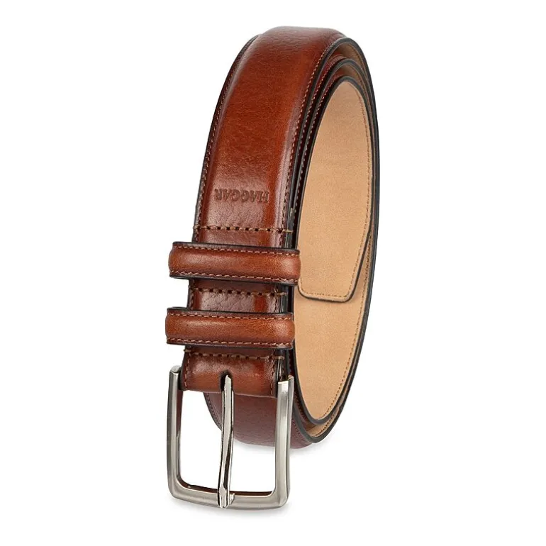 Haggar Leather 32mm Dress Mens Belt