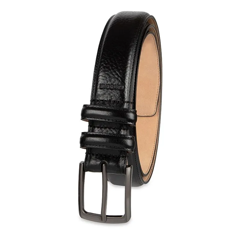 Haggar Leather 32mm Dress Mens Belt