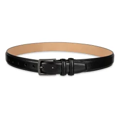 Haggar Leather 32mm Dress Mens Belt