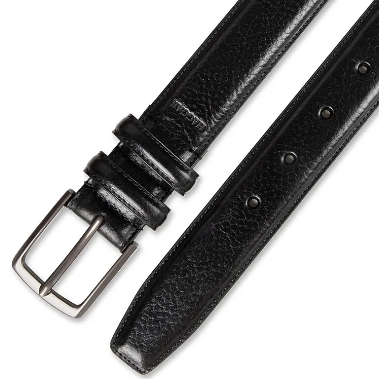 Haggar Leather 32mm Dress Mens Belt