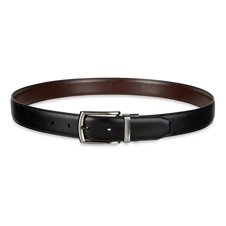 Haggar Leather 32mm Dress Mens Belt
