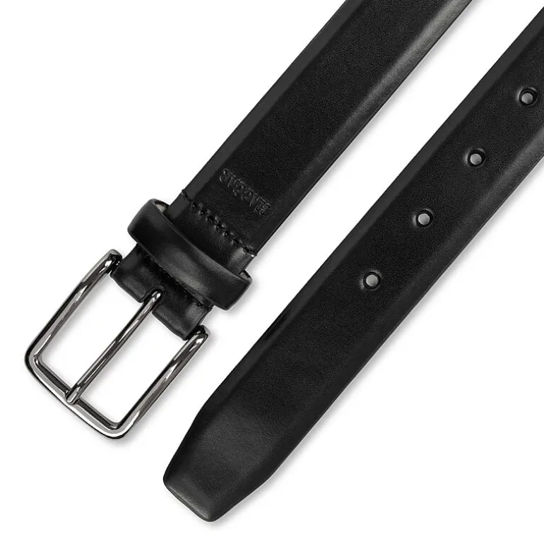 Haggar Leather 32mm Dress Mens Belt