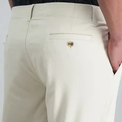 Haggar Life Khaki Chino Mens Comfort Waistband Slim Fit Flat Front Pant