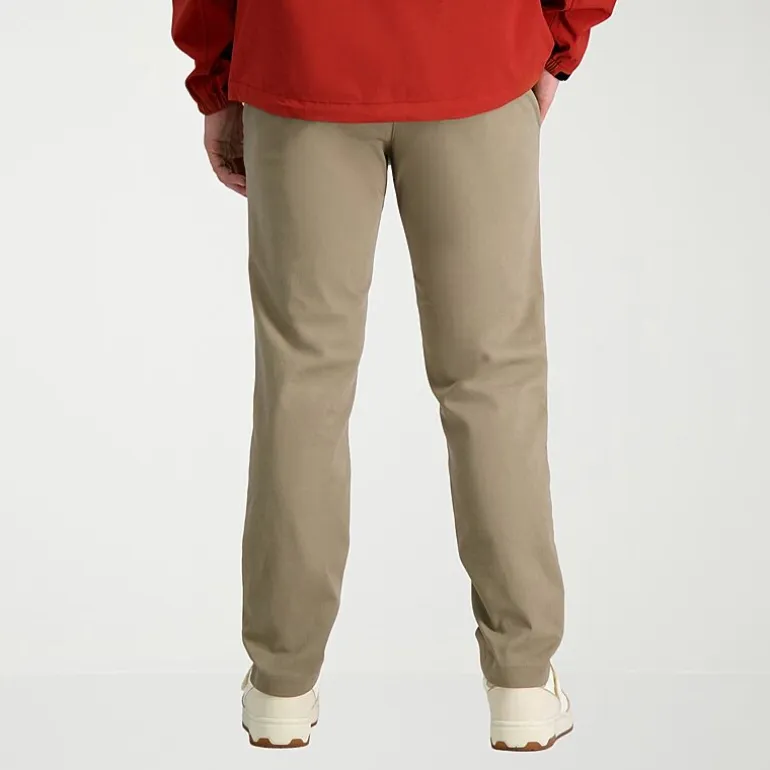 Haggar Life Khaki Chino Mens Comfort Waistband Slim Fit Flat Front Pant