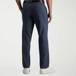 Haggar Life Khaki Comfort Chino Mens Straight Fit Flat Front Pant