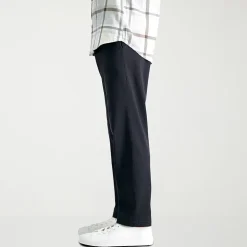Haggar Life Khaki Comfort Chino Mens Comfort Waistband Straight Fit Flat Front Pant