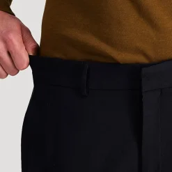 Haggar Life Khaki Flex Mens Comfort Waistband Straight Fit Flat Front Pant