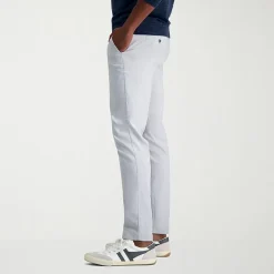 Haggar Life Khaki Mens Comfort Waistband Slim Fit Flat Front Pant