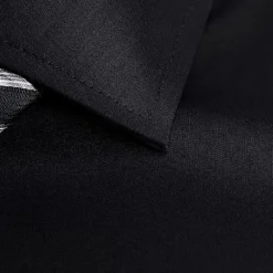 Haggar Mens Slim Fit Wrinkle Free Long Sleeve Dress Shirt