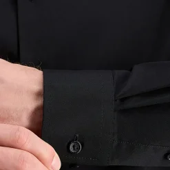 Haggar Mens Slim Fit Wrinkle Free Long Sleeve Dress Shirt