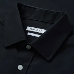 Haggar Premium Comfort Big and Tall Mens Classic Fit Easy Care Stretch Fabric Long Sleeve Dress Shirt